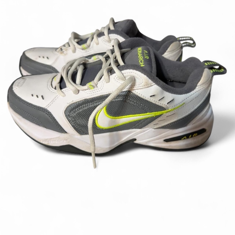 Nike Monarch 4’s Gray and White Men’s